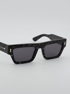 Calvin Klein CK25510S 223 Unisex Sunglasses Grey Rectangle Frame, Grey Lenses